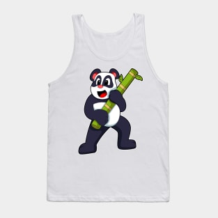 Panda with Bamboo Tank Top